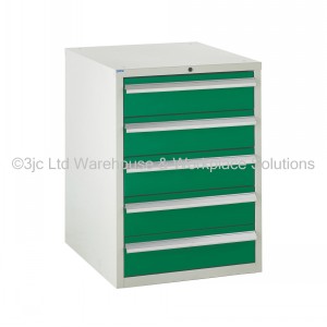 Euroslide Storage Cabinet 5 Drawer 825mm Type 1